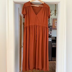 Christy Dawn the Dawn dress in burnt orange size Large - AS IS*